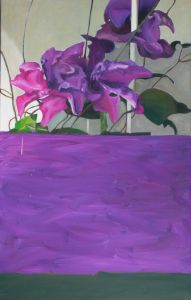 Violette Ranke, 2000, 110 x 70 cm, Öl a. Lwd.