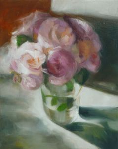 Rosenstrauß, 2014, 60 x 40 cm, Öl a. Lwd.