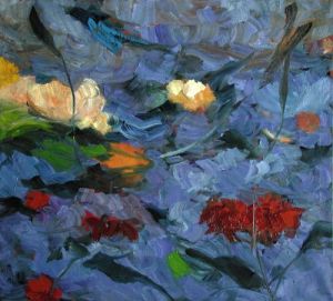 Ohne Titel / Nr. 14, Dezember 2003, Öl auf Leinwand, 100 x 100 cm