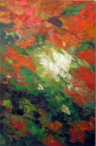 Weiße Mitte, Juni 2006, Öl auf Leinwand, 120 x 80 cm