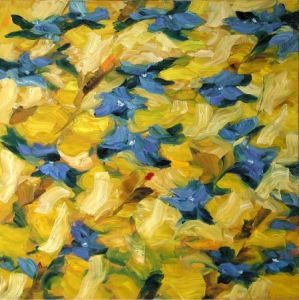 Ohne Titel / Nr. 11, November 2003, Öl auf Leinwand, 100 x 100 cm