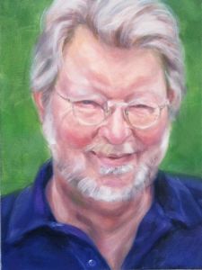 Porträt A., 2016, 40 x 30 cm, Öl a. Lwd.