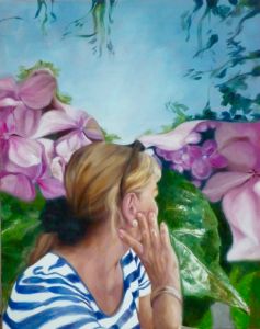 Selbst, 100 cm x 80 cm/ Sept. 2016/ Öl auf Lwd.