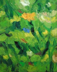Ohne Titel / Nr. 4, November 2003, Öl auf Leinwand, 100 x 80 cm